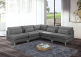 Julia Velvet Modular Sectional Sofa - Stylish, Customizable Comfort for Contemporary Living Spaces