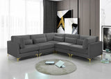 Julia Velvet Modular Sectional Sofa - Stylish, Customizable Comfort for Contemporary Living Spaces