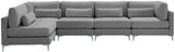 Julia Velvet Modular Sectional Sofa - Stylish, Customizable Comfort for Contemporary Living Spaces