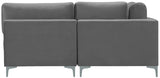 Julia Velvet Modular Sectional Sofa - Stylish, Customizable Comfort for Contemporary Living Spaces