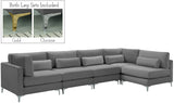 Julia Velvet Modular Sectional Sofa - Stylish, Customizable Comfort for Contemporary Living Spaces
