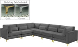 Julia Velvet Modular Sectional Sofa - Stylish, Customizable Comfort for Contemporary Living Spaces