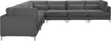Julia Velvet Modular Sectional Sofa - Stylish, Customizable Comfort for Contemporary Living Spaces