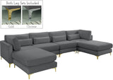 Julia Velvet Modular Sectional Sofa - Stylish, Customizable Comfort for Contemporary Living Spaces