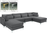 Julia Velvet Modular Sectional Sofa - Stylish, Customizable Comfort for Contemporary Living Spaces