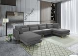 Julia Velvet Modular Sectional Sofa - Stylish, Customizable Comfort for Contemporary Living Spaces
