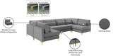 Julia Velvet Modular Sectional Sofa - Stylish, Customizable Comfort for Contemporary Living Spaces