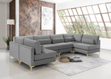 Julia Velvet Modular Sectional Sofa - Stylish, Customizable Comfort for Contemporary Living Spaces