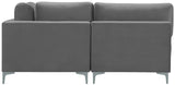Julia Velvet Modular Sectional Sofa - Stylish, Customizable Comfort for Contemporary Living Spaces