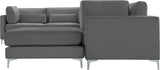 Julia Velvet Modular Sectional Sofa - Stylish, Customizable Comfort for Contemporary Living Spaces