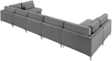 Julia Velvet Modular Sectional Sofa - Stylish, Customizable Comfort for Contemporary Living Spaces