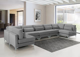 Julia Velvet Modular Sectional Sofa - Stylish, Customizable Comfort for Contemporary Living Spaces