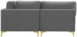 Julia Velvet Modular Sectional Sofa - Stylish, Customizable Comfort for Contemporary Living Spaces