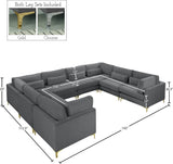 Julia Velvet Modular Sectional Sofa - Stylish, Customizable Comfort for Contemporary Living Spaces