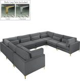 Julia Velvet Modular Sectional Sofa - Stylish, Customizable Comfort for Contemporary Living Spaces