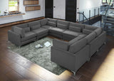 Julia Velvet Modular Sectional Sofa - Stylish, Customizable Comfort for Contemporary Living Spaces