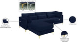 Julia Velvet Modular Sectional Sofa: Luxurious Comfort, Customizable Design, Perfect for Any Space