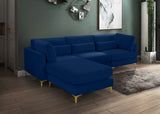 Julia Velvet Modular Sectional Sofa: Luxurious Comfort, Customizable Design, Perfect for Any Space