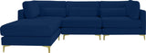Julia Velvet Modular Sectional Sofa: Luxurious Comfort, Customizable Design, Perfect for Any Space