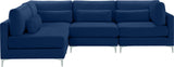 Julia Velvet Modular Sectional Sofa: Luxurious Comfort, Customizable Design, Perfect for Any Space