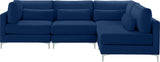 Julia Velvet Modular Sectional Sofa: Luxurious Comfort, Customizable Design, Perfect for Any Space