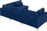 Julia Velvet Modular Sectional Sofa: Luxurious Comfort, Customizable Design, Perfect for Any Space