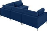 Julia Velvet Modular Sectional Sofa: Luxurious Comfort, Customizable Design, Perfect for Any Space