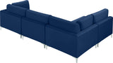 Julia Velvet Modular Sectional Sofa: Luxurious Comfort, Customizable Design, Perfect for Any Space