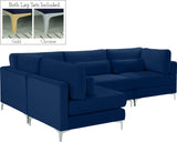 Julia Velvet Modular Sectional Sofa: Luxurious Comfort, Customizable Design, Perfect for Any Space