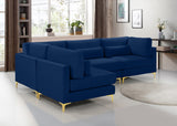 Julia Velvet Modular Sectional Sofa: Luxurious Comfort, Customizable Design, Perfect for Any Space