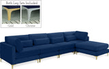 Julia Velvet Modular Sectional Sofa: Luxurious Comfort, Customizable Design, Perfect for Any Space