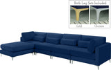 Julia Velvet Modular Sectional Sofa: Luxurious Comfort, Customizable Design, Perfect for Any Space