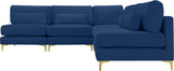 Julia Velvet Modular Sectional Sofa: Luxurious Comfort, Customizable Design, Perfect for Any Space