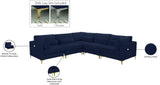 Julia Velvet Modular Sectional Sofa: Luxurious Comfort, Customizable Design, Perfect for Any Space