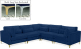 Julia Velvet Modular Sectional Sofa: Luxurious Comfort, Customizable Design, Perfect for Any Space
