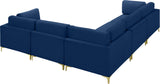 Julia Velvet Modular Sectional Sofa: Luxurious Comfort, Customizable Design, Perfect for Any Space