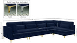 Julia Velvet Modular Sectional Sofa: Luxurious Comfort, Customizable Design, Perfect for Any Space