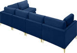 Julia Velvet Modular Sectional Sofa: Luxurious Comfort, Customizable Design, Perfect for Any Space