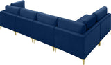 Julia Velvet Modular Sectional Sofa: Luxurious Comfort, Customizable Design, Perfect for Any Space