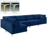 Julia Velvet Modular Sectional Sofa: Luxurious Comfort, Customizable Design, Perfect for Any Space