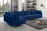 Julia Velvet Modular Sectional Sofa: Luxurious Comfort, Customizable Design, Perfect for Any Space