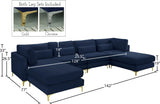 Julia Velvet Modular Sectional Sofa: Luxurious Comfort, Customizable Design, Perfect for Any Space