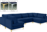 Julia Velvet Modular Sectional Sofa: Luxurious Comfort, Customizable Design, Perfect for Any Space