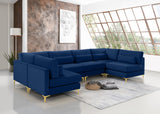 Julia Velvet Modular Sectional Sofa: Luxurious Comfort, Customizable Design, Perfect for Any Space