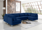 Julia Velvet Modular Sectional Sofa: Luxurious Comfort, Customizable Design, Perfect for Any Space