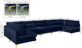 Julia Velvet Modular Sectional Sofa: Luxurious Comfort, Customizable Design, Perfect for Any Space