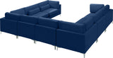 Julia Velvet Modular Sectional Sofa: Luxurious Comfort, Customizable Design, Perfect for Any Space