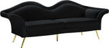 Lips Velvet Sofa - Stunning Contemporary Design with Elegant Gold Legs for Luxurious Living Room Style