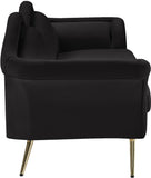 Lips Velvet Sofa - Stunning Contemporary Design with Elegant Gold Legs for Luxurious Living Room Style