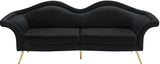 Lips Velvet Sofa - Stunning Contemporary Design with Elegant Gold Legs for Luxurious Living Room Style